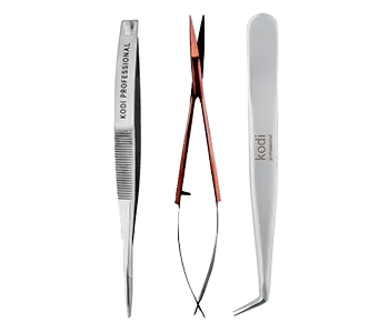 Tools for eyebrows and eyelashes